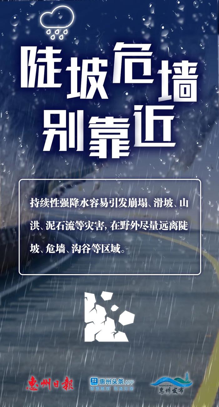 热带低压登陆惠州！暴雨持续……