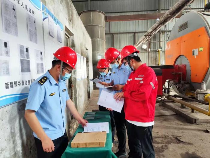新疆巴楚县市场监督管理局开展特种设备执法检查 筑牢安全生产防线