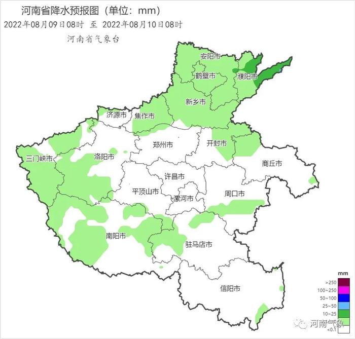 暑热继续！9日河南省北中部将迎雨水