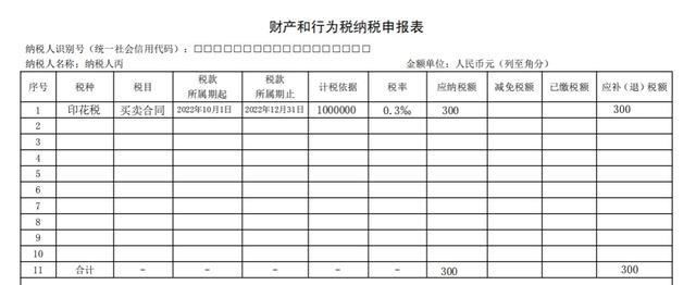 应税合同、产权转移书据未列明金额，在后续实际结算时才能确定金额的，应该如何进行印花税申报？