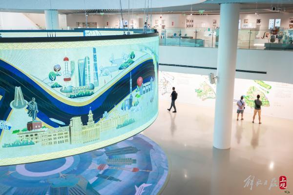 更新改造完成，上海城市规划展示馆向公众开放