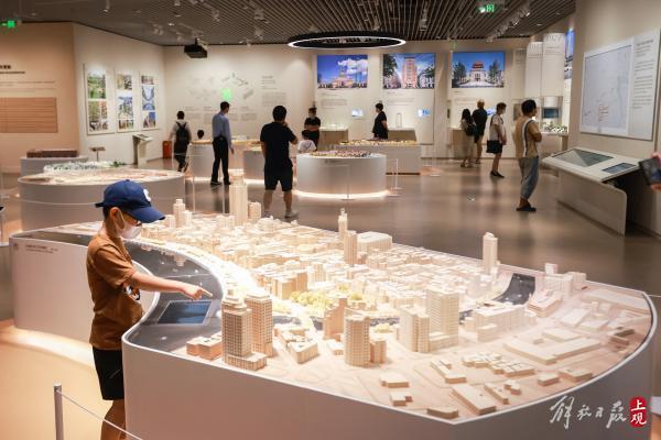 更新改造完成，上海城市规划展示馆向公众开放