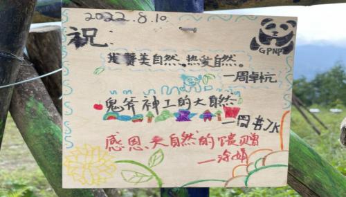 大熊猫国家公园 —“保护生态环境,共建自然学校”志愿者活动