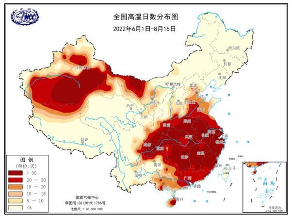 国家气候中心：今年酷热无敌，1961年以来最强！40℃+覆盖范围为历史最大