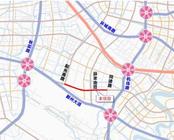 鄞县大道(阳光南路至同德路)改造工程开建！预计2023年底建成