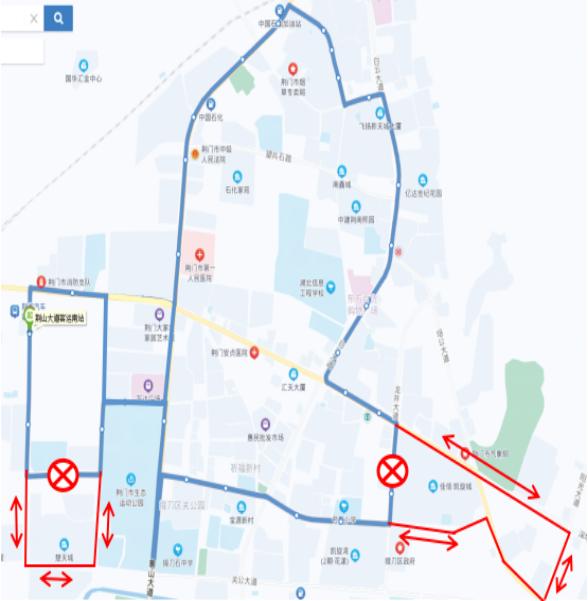 关于调整56路公交线路的公告