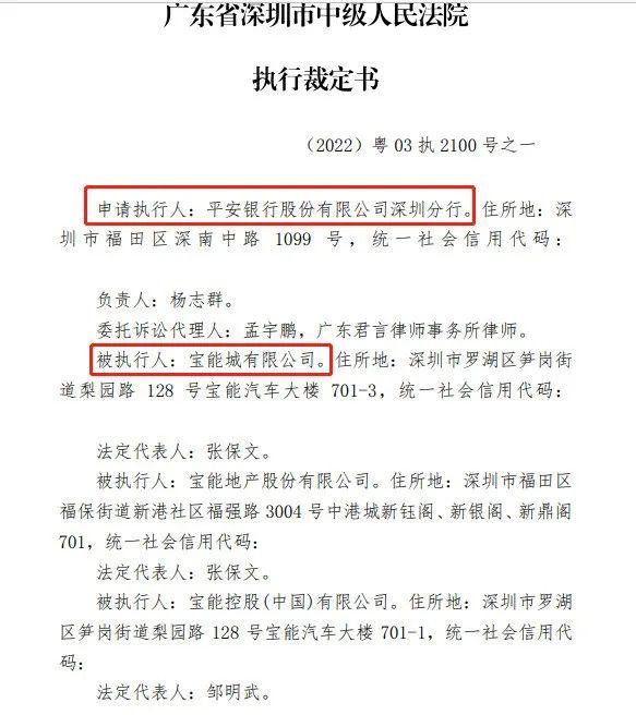 卖房抵债！深圳宝能城40套豪宅拍卖在即，起步价1300万！发生了什么？银行追债宝能系，484套房被查封