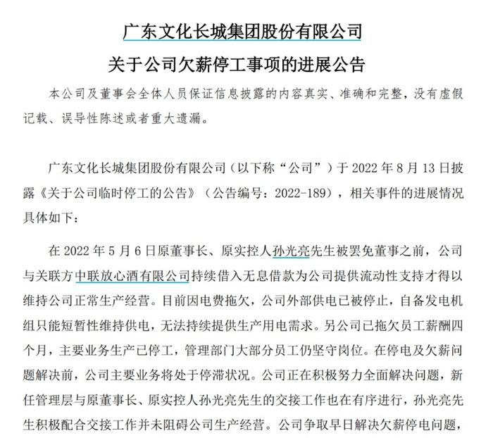 董事长上任10天被罢免、董秘上任5天就辞职 连电费都交不起 这家公司究竟发生了什么？