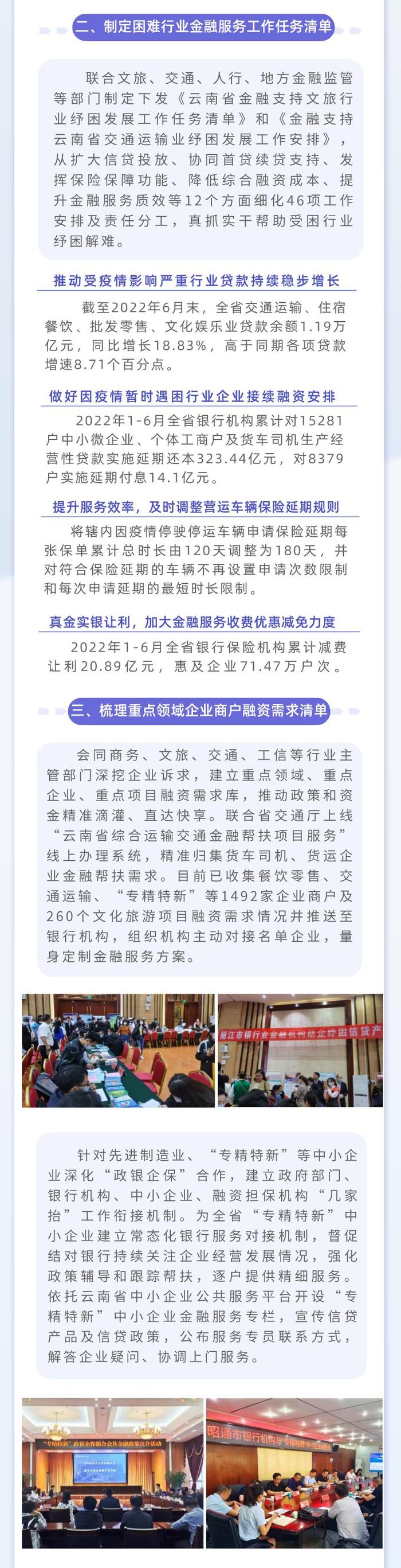 云南银保监局构建“3+2”工作机制 引领银保同心同行 助企惠民纾困解难