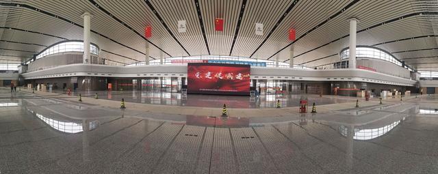 组图｜济宁新机场：航站楼主体完工 建设有序推进