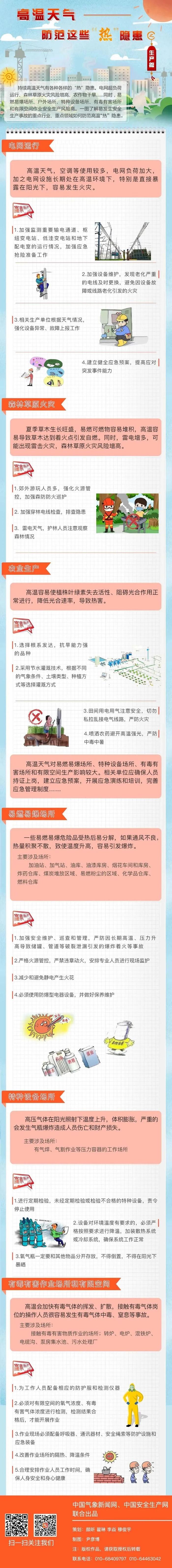 一图读懂：高温天气，如何防范安全生产“热”隐患？