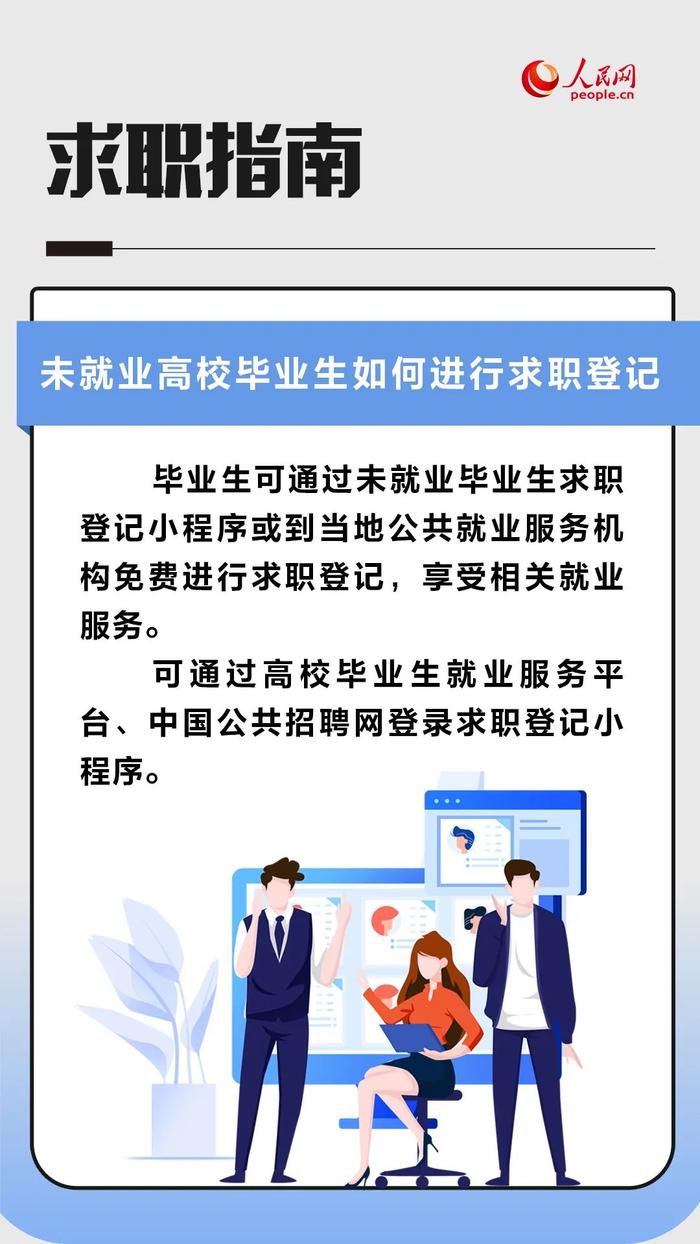 【求职小贴士】求职登记、就业网站、基层项目……一组图了解如何找到心仪工作