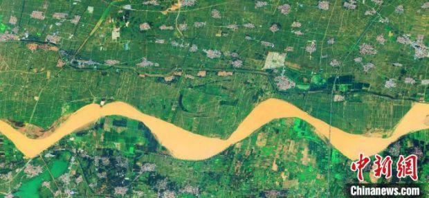 卫星拍摄的“高清河南”是这样：平川沃野、黄河安澜