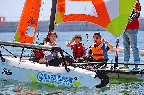 【港口雄开万里流·看河北向海图强】秦皇岛西港开埠地：四季航海新地标