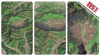 卫星俯瞰我国首个被证实的陨石坑：形态呈碗状 坑内有村民居住