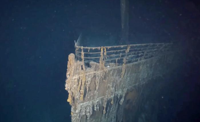 泰坦尼克号残骸8k高清画面110年后曝光！