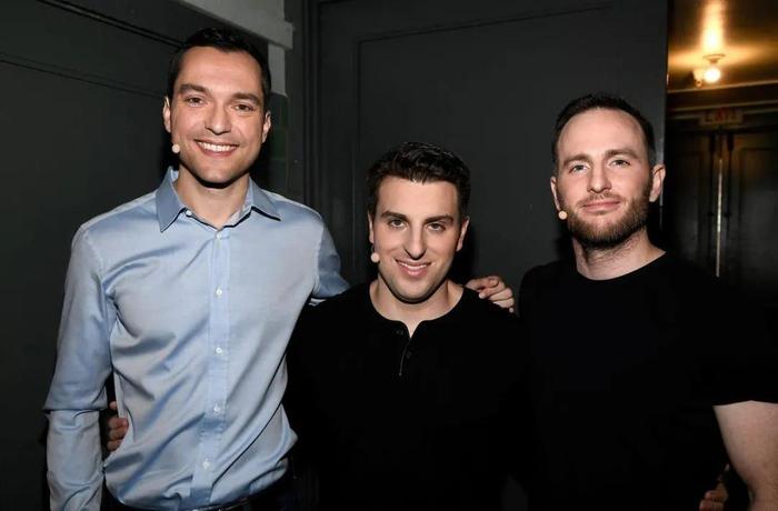 Airbnb的三位创始人,图源:Forbes