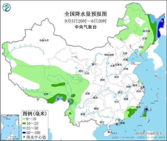 “轩岚诺”联手冷涡在东北制造大范围降水 “秋老虎”出笼