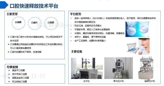 博志研新口溶膜技术平台：打造更加快速释放的口服新剂型