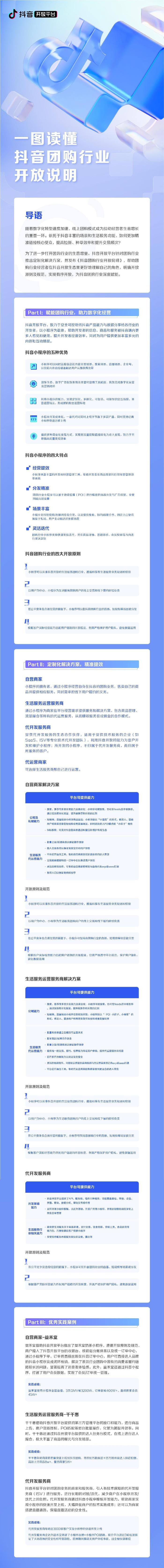 《抖音团购行业开放说明》正式发布，一图get经营全攻略