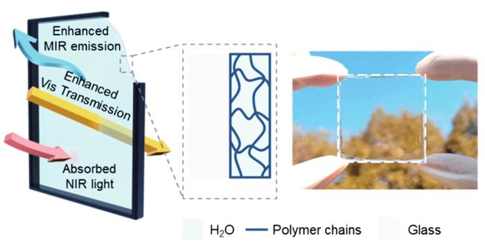 科学家开发新水凝胶玻璃：阻挡太阳热量的同时允许可见光通过