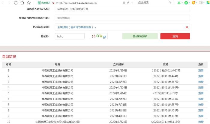 华西能源2022年上半年亏损扩大至3.31亿元背后：年内被执行信息高达31条、董事长黎仁超累计超1亿股股份被司法拍卖及裁定以股抵债