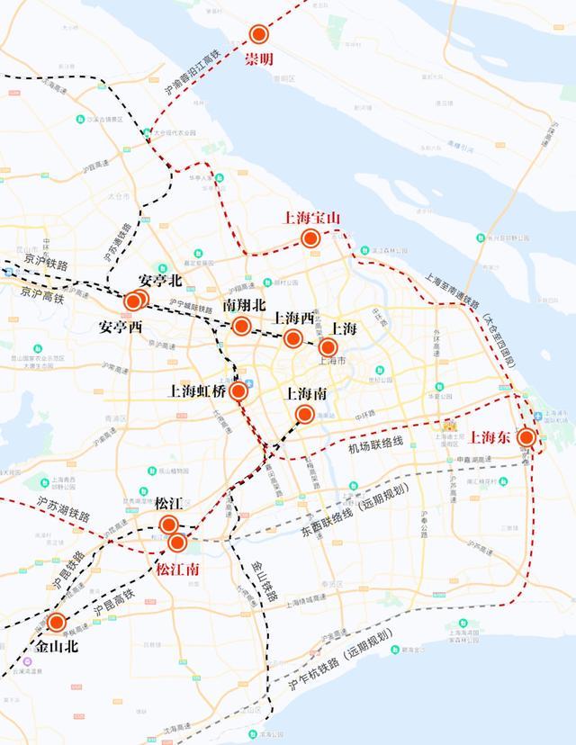 上海将新建哪些火车站？你最期待哪个车站、哪条铁路建成？一起探索→