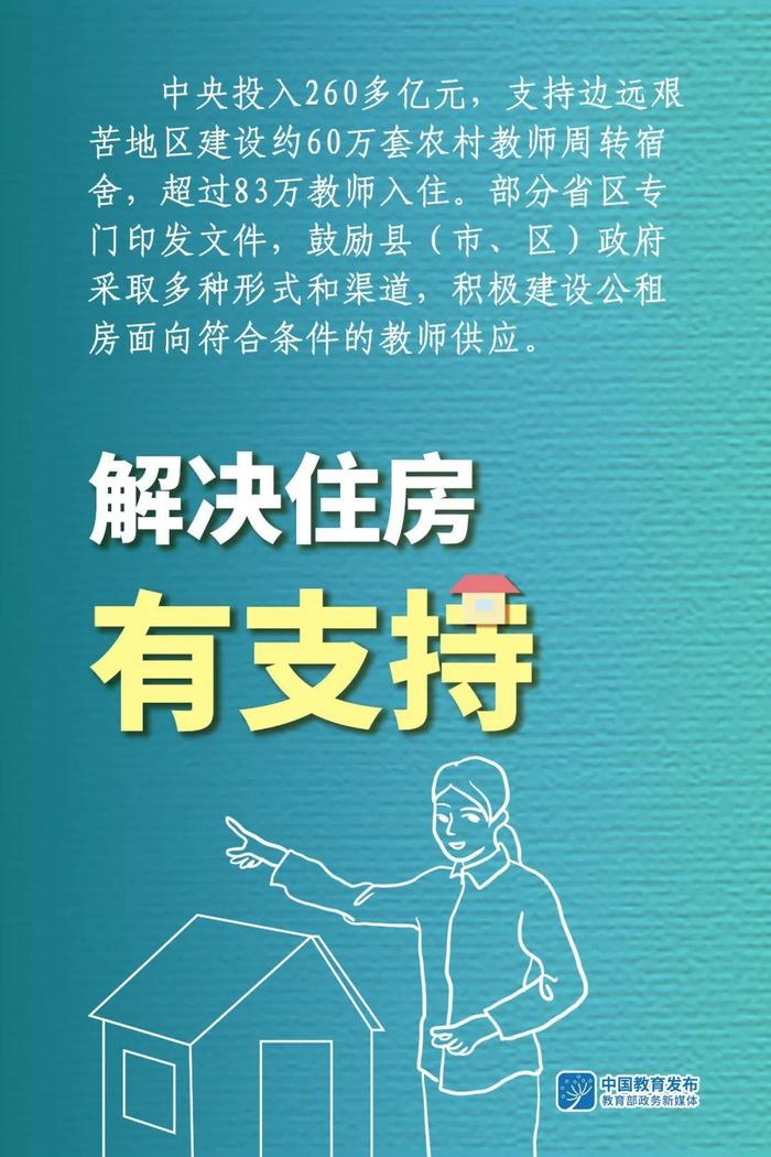 减轻负担、提高待遇……这些好消息，转给老师！