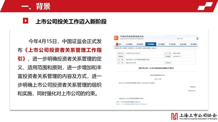 上海上市公司投资者关系工作年度报告