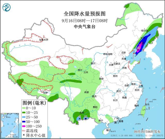 台风“梅花”将四次登陆我国 或打破辽宁登陆最晚台风纪录