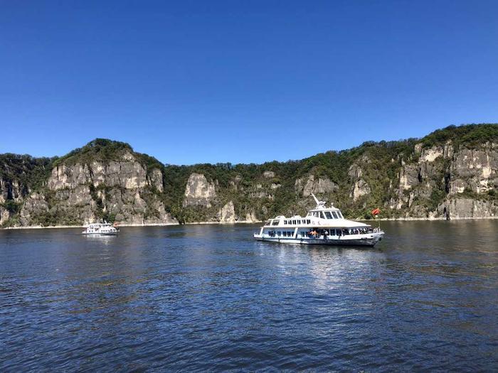 松花江生态旅游风景区水上旅游航线运行