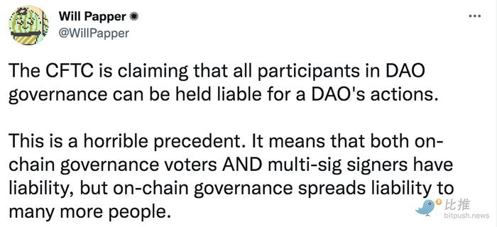 美CFTC对DAO提起首例诉讼，会有什么影响？