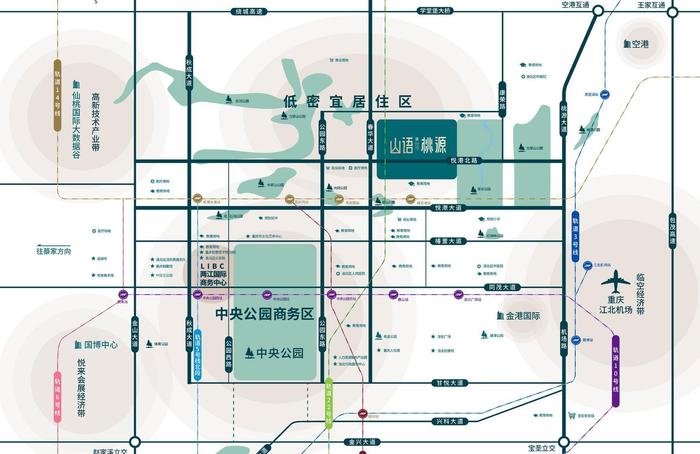 中国铁建首落重庆的“语系”产品，实景示范区即将亮相