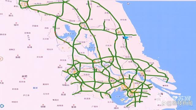 国庆假期返程开始 江苏省高速公路通行情况总体平稳