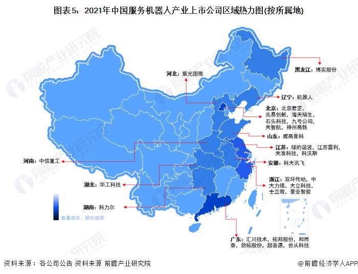 【最全】2022年服务机器人行业上市公司全方位对比(附业务布局汇总、业绩对比、业务规划等)