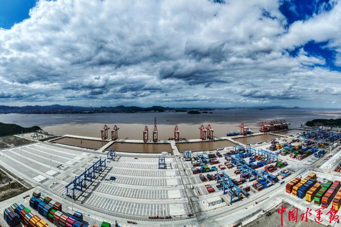 宁波舟山港一体化首个合作项目二阶段工程全部完工