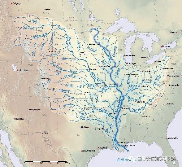 国投安信期货：密西西比河低水位事件以及对美国谷物出口的影响