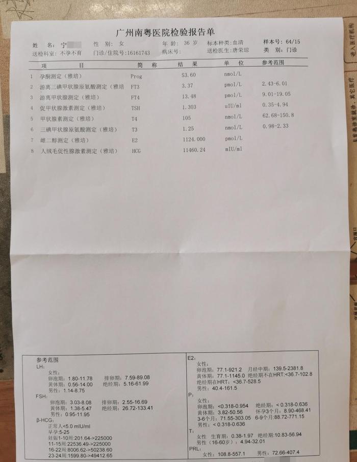 肇庆报喜！36岁不孕14年,切除右侧输卵管后发现另一侧不通、重度子宫内膜异位,经南粤治疗迎来胜利曙光