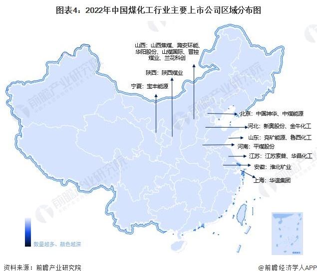 【干货】2022年中国煤化工行业产业链全景梳理及区域热力地图