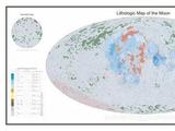 世界首幅1:250万月球全月岩石类型分布图发布