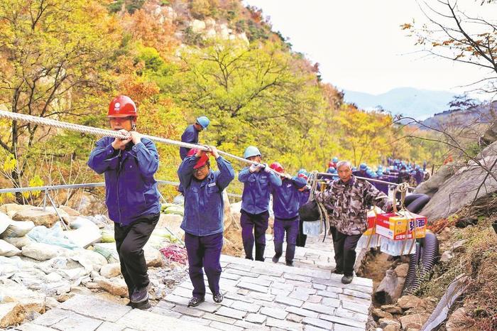 铺设电缆线路 满足景区需求