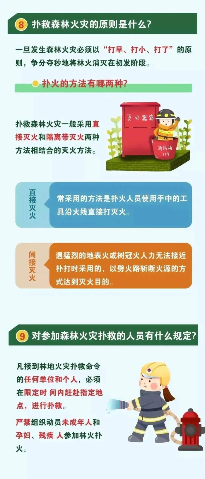 森林防火宣传 | 图解森林防火小知识