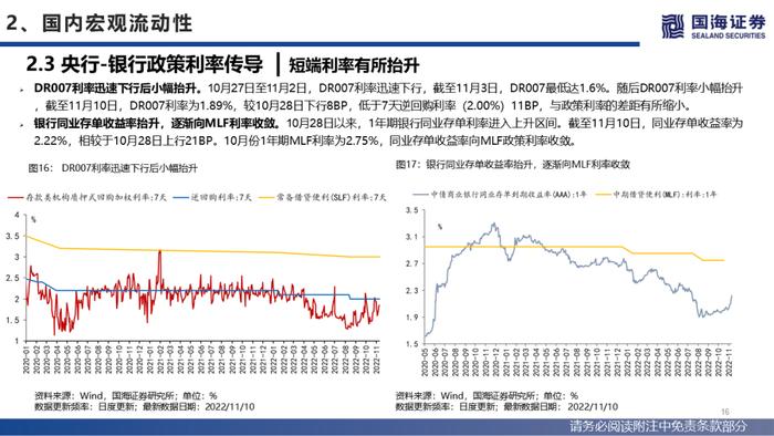 【国海策略】美联储紧缩预期降温，人民币贬值压力缓和—流动性与估值洞见第26期