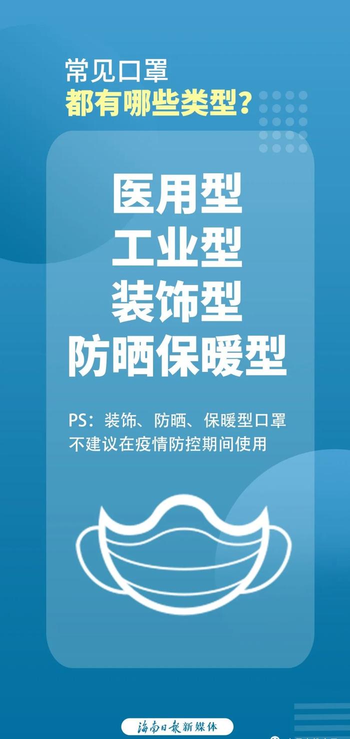 防控科普｜关于口罩的这些小知识，一起get√