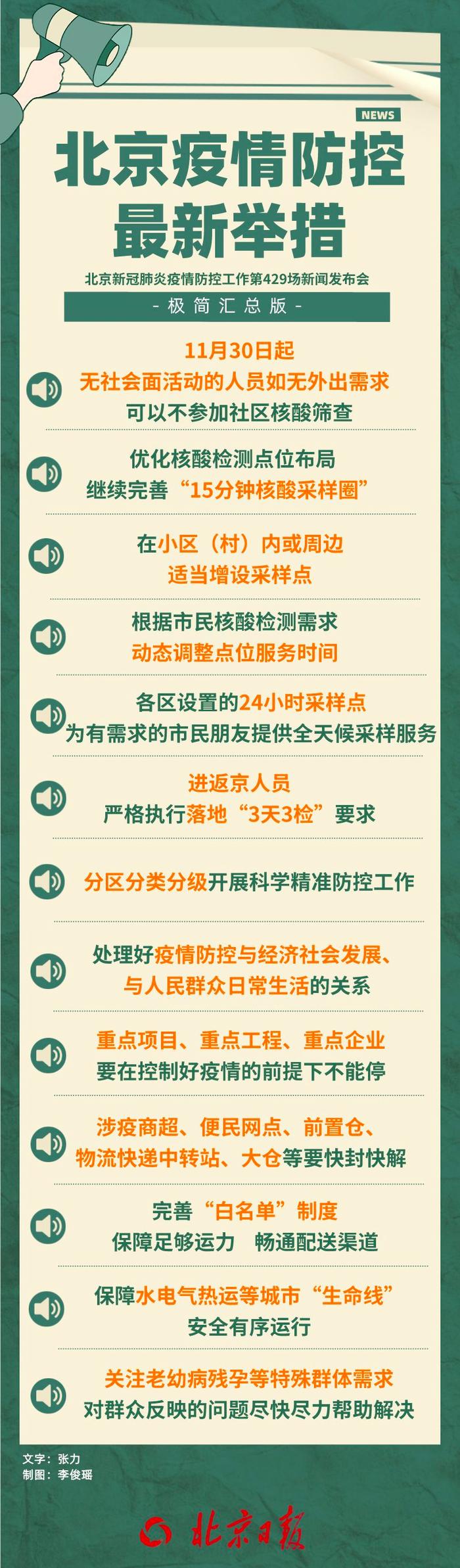 事关优化核酸检测、分区分类分级精准防控，北京最新举措一图速览