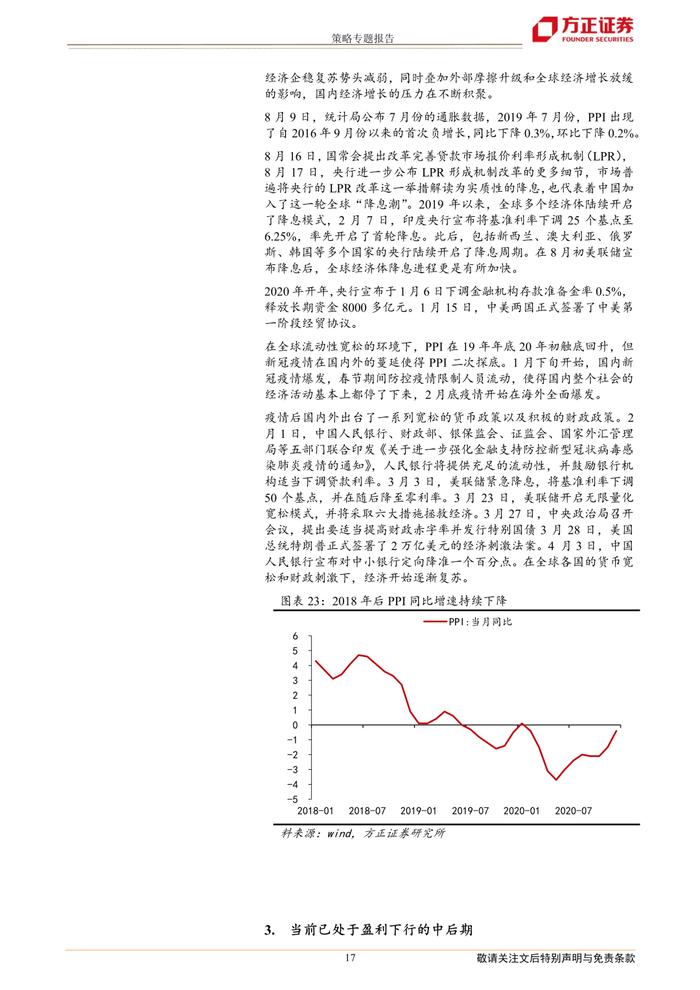 【方正策略】框架思考：对股市影响最大的宏观变量