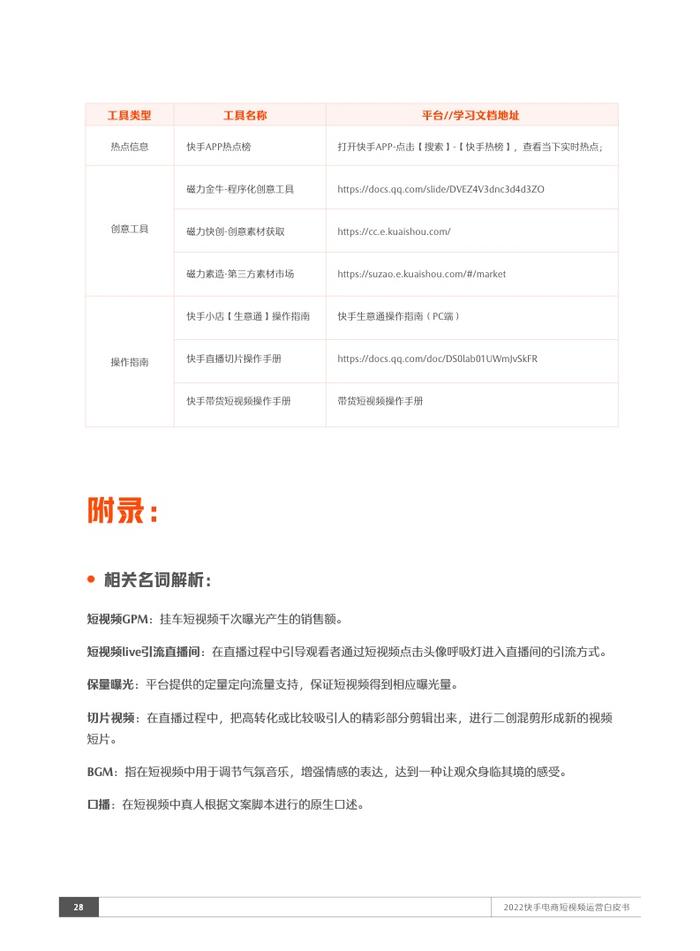 快手电商：2022短视频运营白皮书