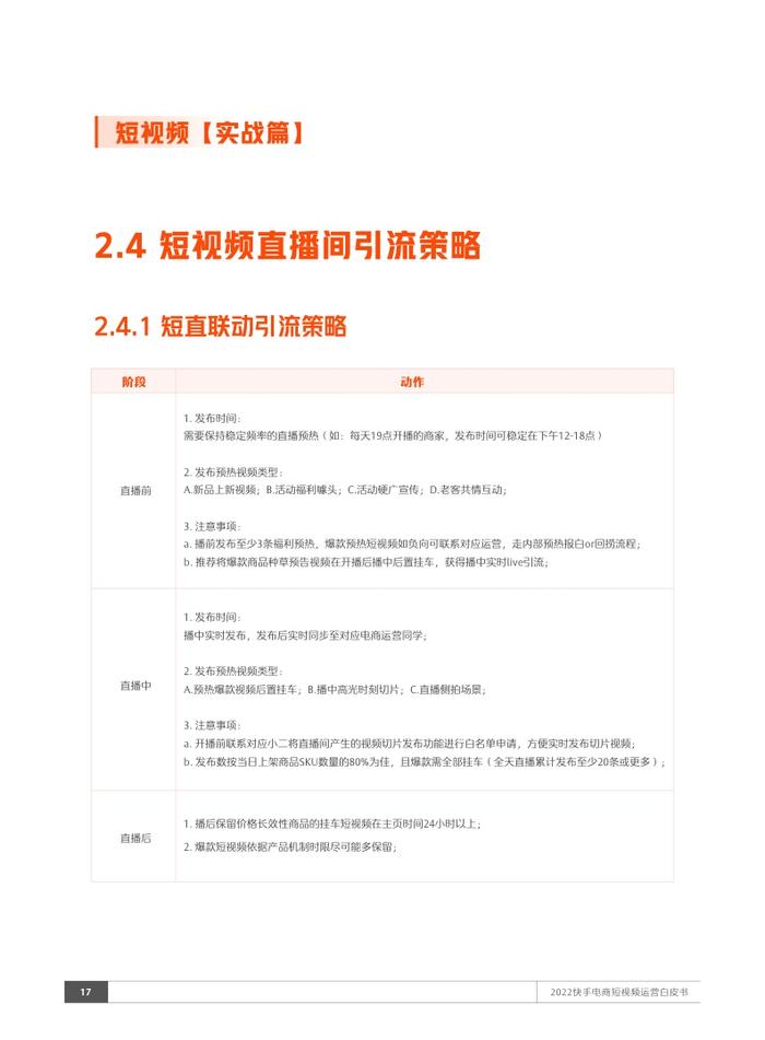 快手电商：2022短视频运营白皮书