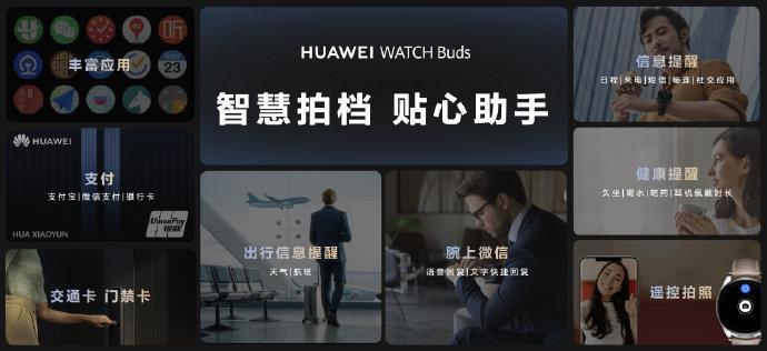 华为 WATCH Buds 发布 售价2988元