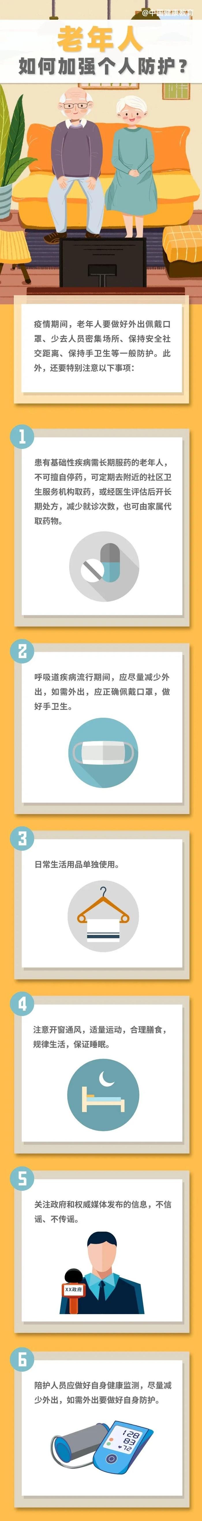 老年人在疫情期间怎样做好个人防护？